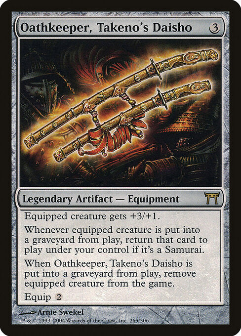 Oathkeeper, Takeno's Daisho — CHK #265 — Normal