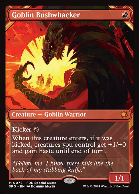 Goblin Bushwhacker — SPG #78 — Normal