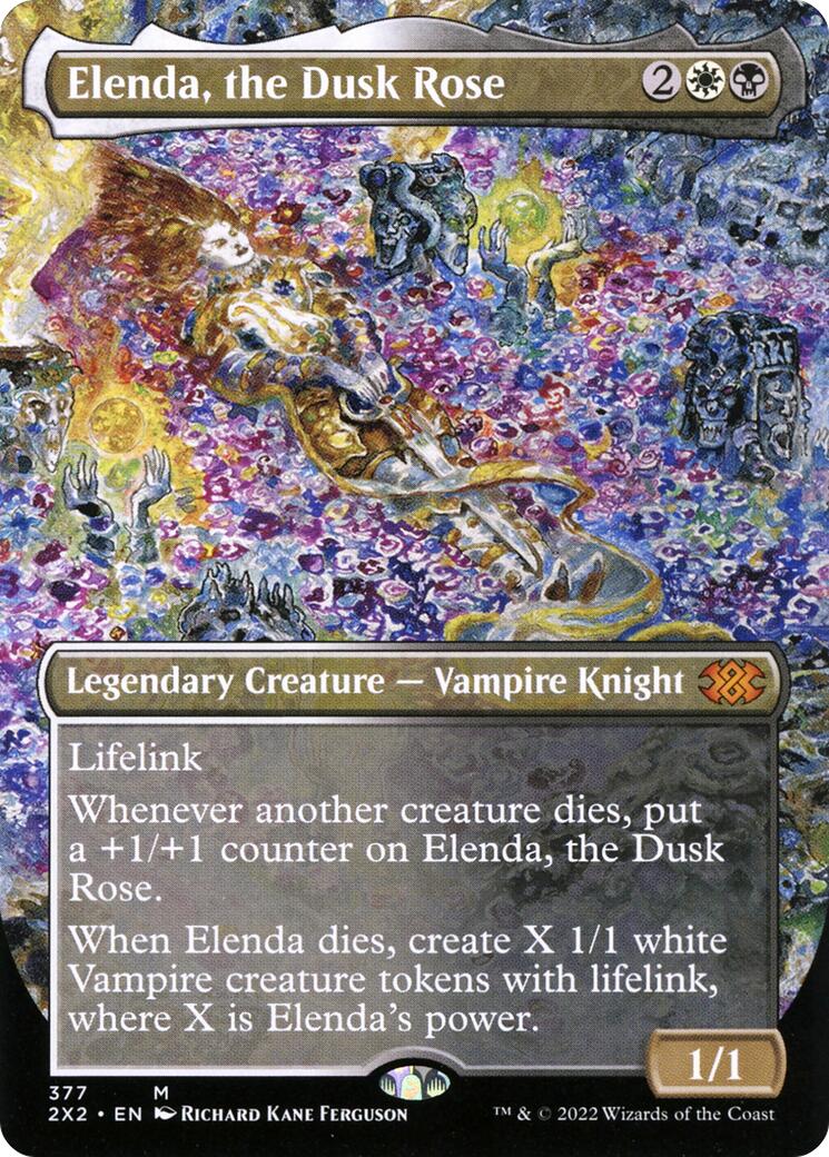 Elenda, the Dusk Rose (Borderless)