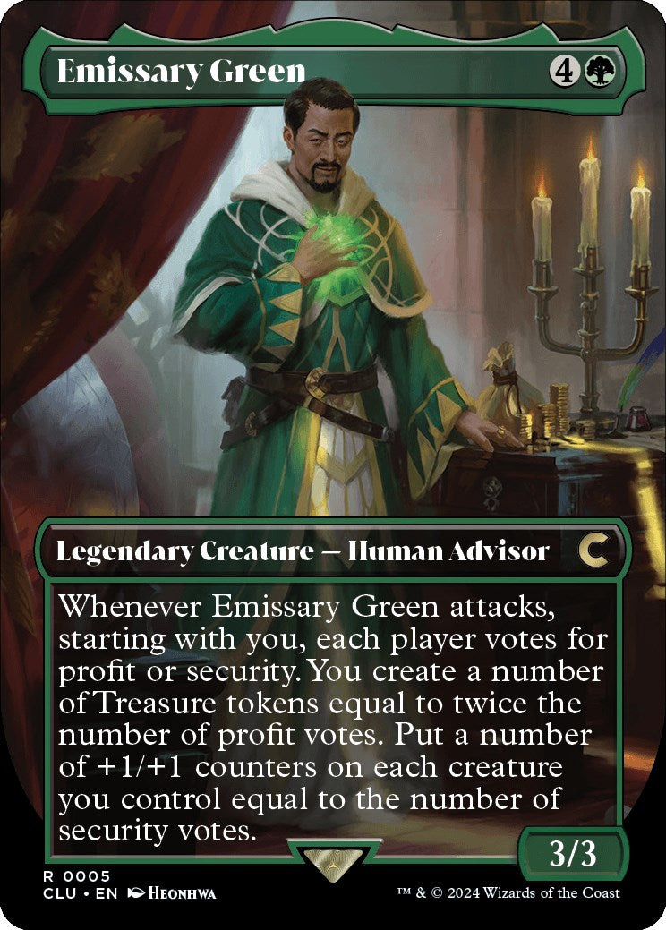 Emissary Green (Borderless)