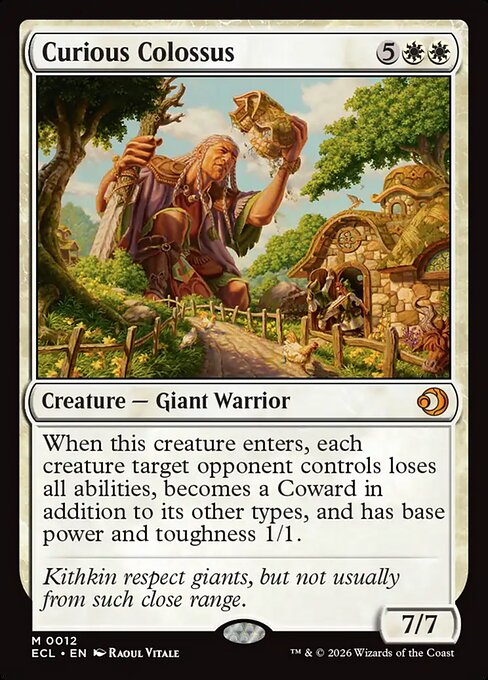 Curious Colossus — ECL #12 — Non-Foil
