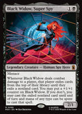 Black Widow, Super Spy — MSH #89 — Non-Foil