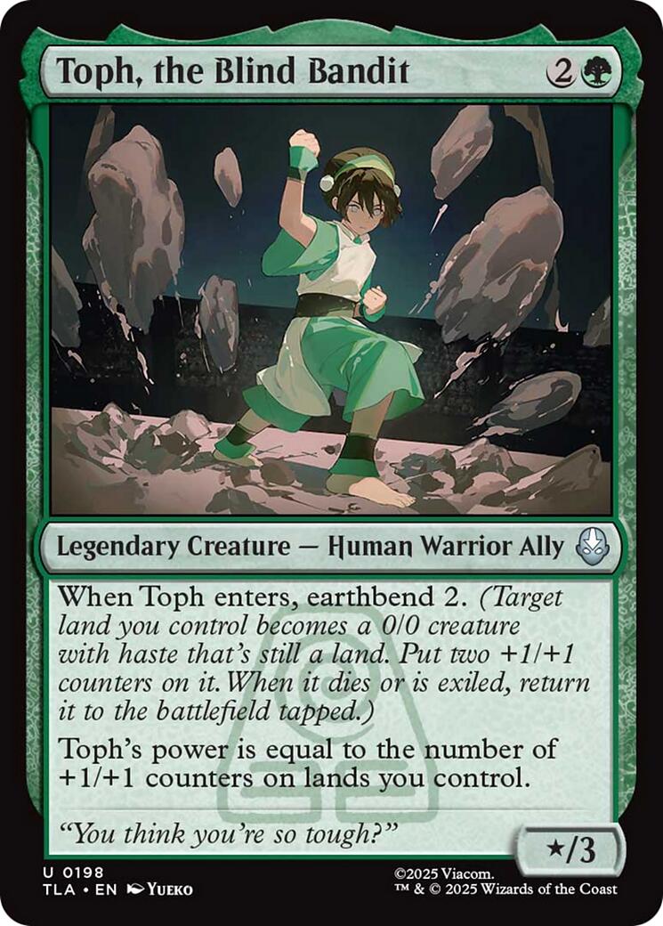 Toph, the Blind Bandit