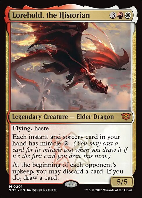 Lorehold, the Historian — SOS #201 — Non-Foil