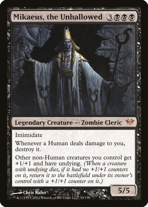 Mikaeus, the Unhallowed — DKA #70 — Non-Foil