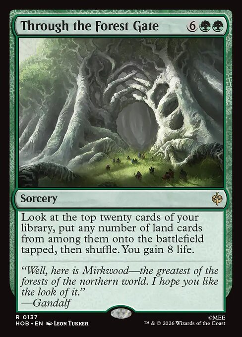 Through the Forest Gate — HOB #137 — Foil