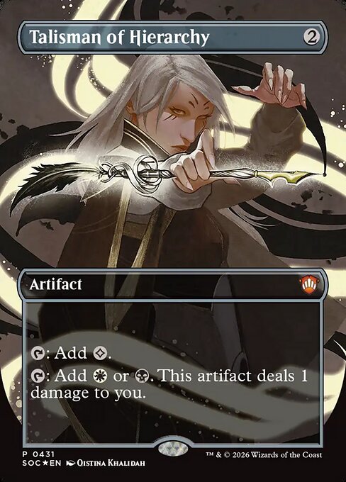 Talisman of Hierarchy — SOC #431 — Foil