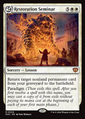 Restoration Seminar — SOS #30 — Non-Foil