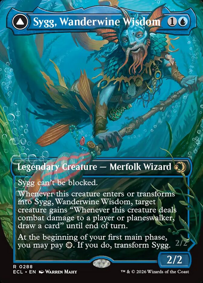 Sygg, Wanderwine Wisdom — ECL #288 — Near Mint — Foil
