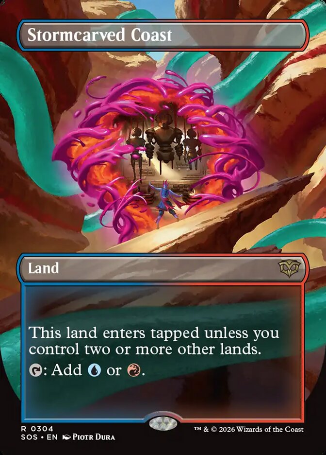 Stormcarved Coast — SOS #304 — Near Mint — Foil