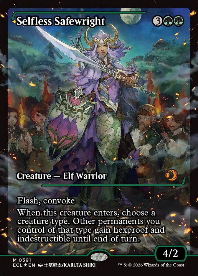 Selfless Safewright — ECL #391 — Near Mint — Foil