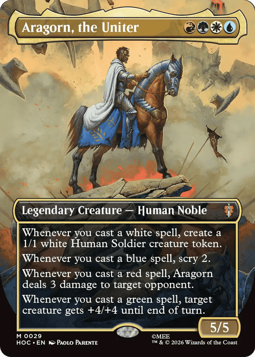 Aragorn, the Uniter — HOC #29 — Foil