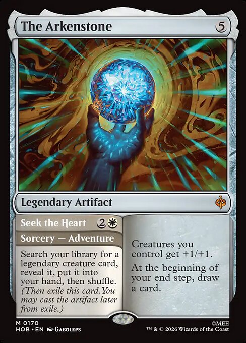The Arkenstone // Seek the Heart — HOB #170 — Non-Foil