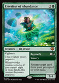 Emeritus of Abundance // Regrowth — SOS #145 — Non-Foil