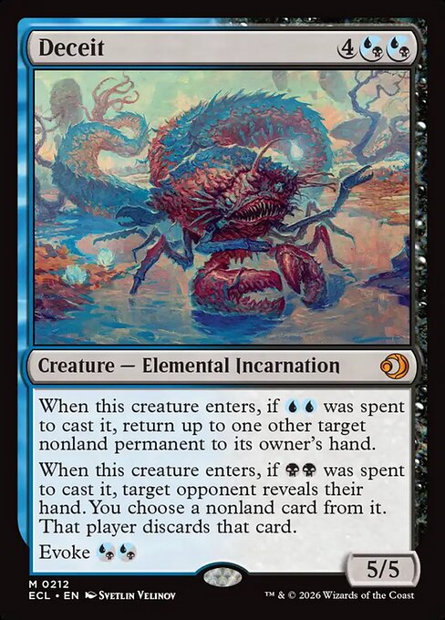 Deceit — ECL #212 — Non-Foil