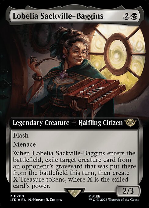 Lobelia Sackville-Baggins — LTR #768 — Foil