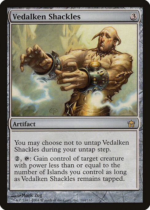 Vedalken Shackles — 5DN #164 — Foil