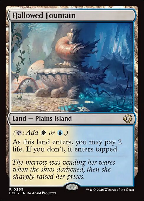 Hallowed Fountain — ECL #265 — Normal