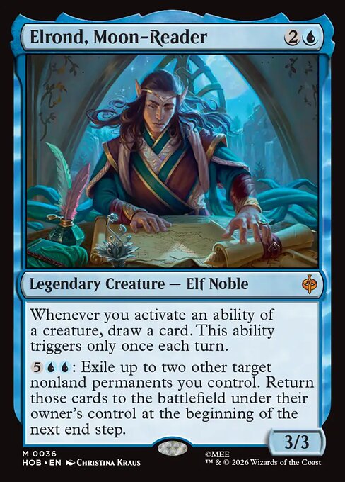 Elrond, Moon-Reader — HOB #36 — Normal